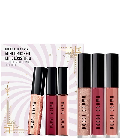Bobbi Brown Mini Crushed Oil-Infused Lip Gloss Gift Set Trio