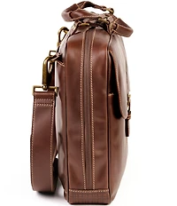 BOCONI Bryant Leather Analyst Briefcase Bag