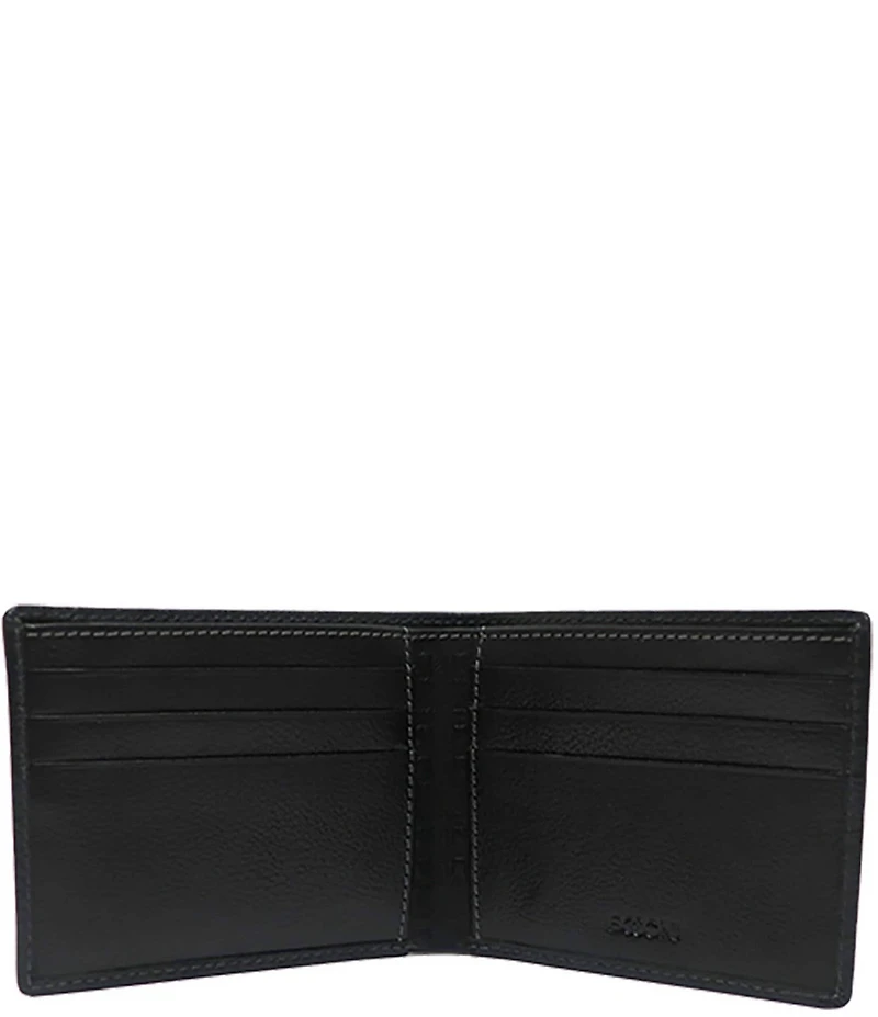 Boconi Garth Bifold Leather Wallet with Card Case Insert