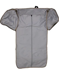 Boconi Sloan Waxed Canvas and Pull-up Leather Garment Duffle Bag