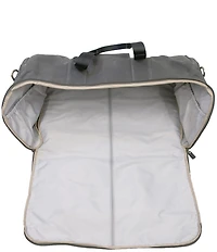 Boconi Sloan Waxed Canvas and Pull-up Leather Garment Duffle Bag