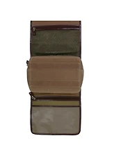 BOCONI Sloan Waxed Canvas Hanging Travel Kit