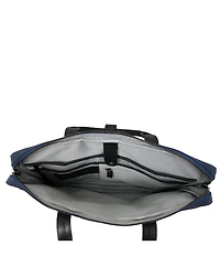 BOCONI Sloan Waxed Canvas Travel Laptop Briefcase