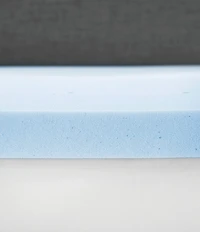 BodiPEDIC -Inch Gel-Infused Memory Foam Mattress Bed Topper