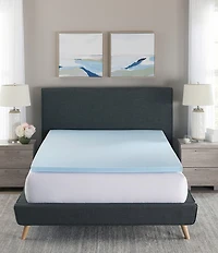 BodiPEDIC -Inch Gel-Infused Memory Foam Mattress Bed Topper