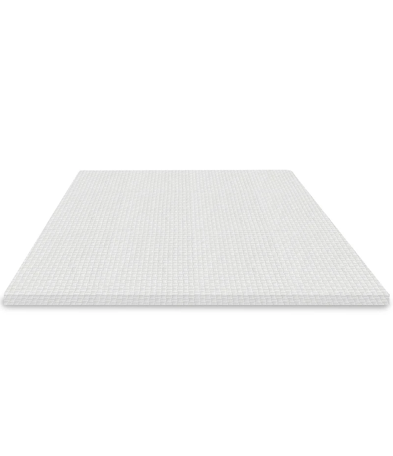BodiPEDIC 2-Inch Gel Memory Foam Swirl Mattress Bed Topper