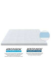 BodiPEDIC 3#double; Custom Zoned Cooling Memory Foam Mattress Bed Topper