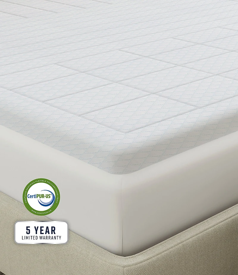 BodiPEDIC 3#double; Custom Zoned Cooling Memory Foam Mattress Bed Topper