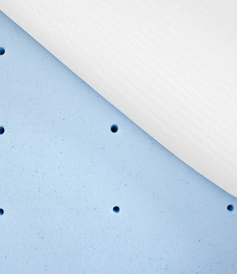 BodiPEDIC 4#double; Cooling Gel-Infused Soft Support Memory Foam Mattress Bed Topper