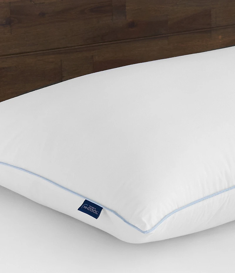 Bodipedic All Night Climate Control Fiber Filled Jumbo Bed Pillow Powered by Hi-Cool