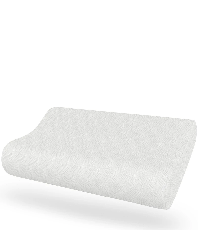 BodiPEDIC Classic Support Contour Memory Foam Bed Standard Pillow