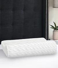 BodiPEDIC Comfort Support Gel-Infused Memory Foam Contour Bed Pillow - Oversized
