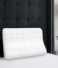 BodiPEDIC Comfort Support Gel-Infused Memory Foam Contour Bed Pillow - Oversized