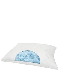 BodiPEDIC Custom Comfort Memory Foam Cluster Jumbo Bed Pillow