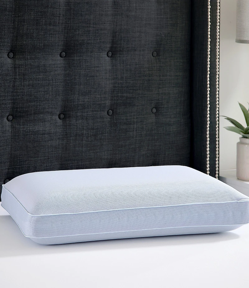 BodiPEDIC Dual Cooling Gusseted Memory Foam Oversized Bed Pillow