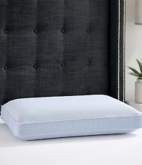 BodiPEDIC Dual Cooling Gusseted Memory Foam Oversized Bed Pillow