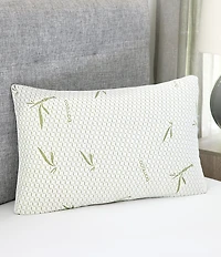BodiPEDIC Gel-Infused Memory Foam Cluster Jumbo Bed Pillow with Rayon from Bamboo Infused Cover