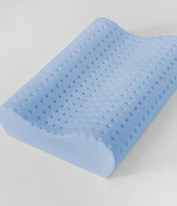 BodiPEDIC Gel Support Contour Memory Foam Bed Standard Pillow