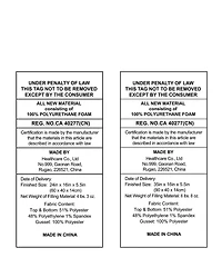 BodiPEDIC Max Support High Density Memory Foam Bed Pillow