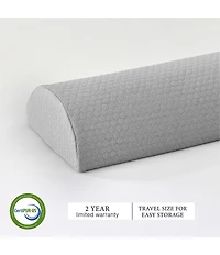 BodiPEDIC Pressure-Relieving Support Memory Foam Any Position Pillow