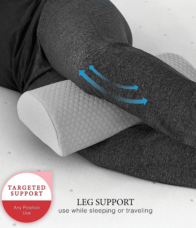 BodiPEDIC Pressure-Relieving Support Memory Foam Any Position Pillow