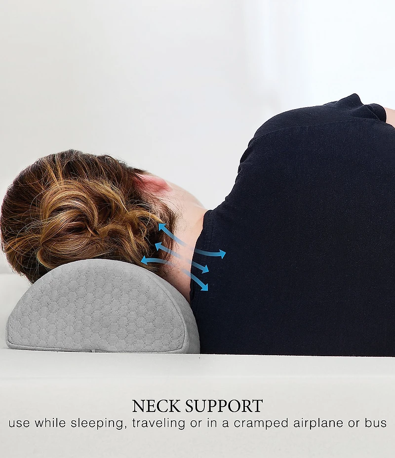BodiPEDIC Pressure-Relieving Support Memory Foam Any Position Pillow