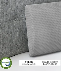 BodiPEDIC Pressure-Relieving Support Memory Foam Lumbar Pillow