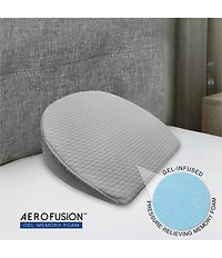 BodiPEDIC Pressure-Relieving Support Memory Foam Pregnancy Wedge Pillow