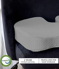 BodiPEDIC Pressure-Relieving Support Memory Foam Seat Cushion