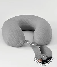 BodiPEDIC Pressure-Relieving Support Memory Foam U-Neck Pillow