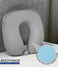 BodiPEDIC Pressure-Relieving Support Memory Foam U-Neck Pillow