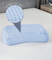 BodiPEDIC Side and Back Sleeper Gel-Infused Memory Foam Bed Pillow