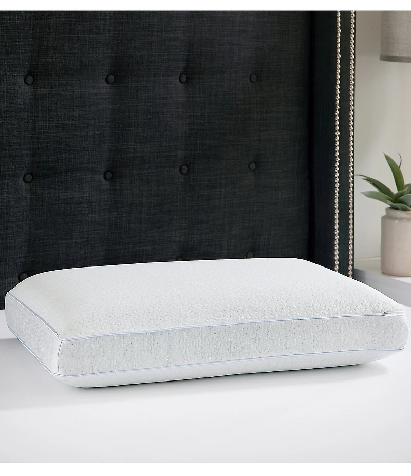BodiPEDIC Super Cooling Gel-Infused Gusseted Memory Foam Bed Oversized Pillow