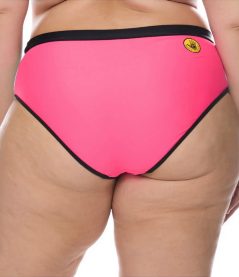 Body Glove Plus Size Groove High Tide High Waist Swim Bottom