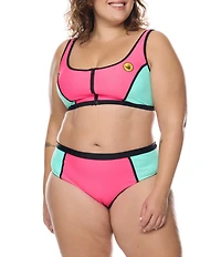 Body Glove Plus Size Groove High Tide High Waist Swim Bottom