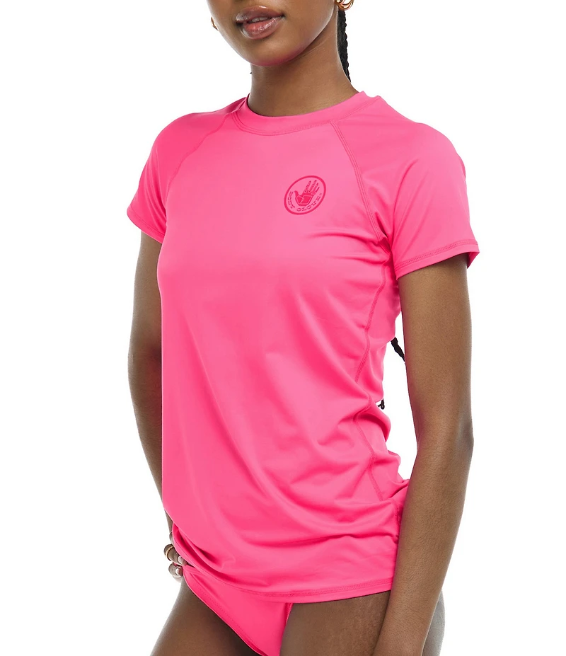 Body Glove Smoothies In Motion Crew Neck Rashguard Swim Cover-Up