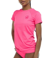 Body Glove Smoothies In Motion Crew Neck Rashguard Swim Cover-Up