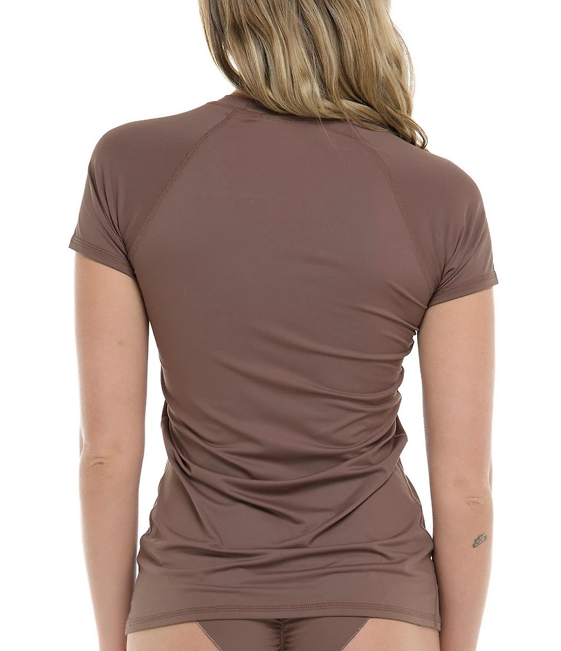 Body Glove Smoothies In Motion Crew Neck Rashguard Swim Cover-Up