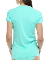 Body Glove Smoothies In Motion Crew Neck Rashguard Swim Cover-Up