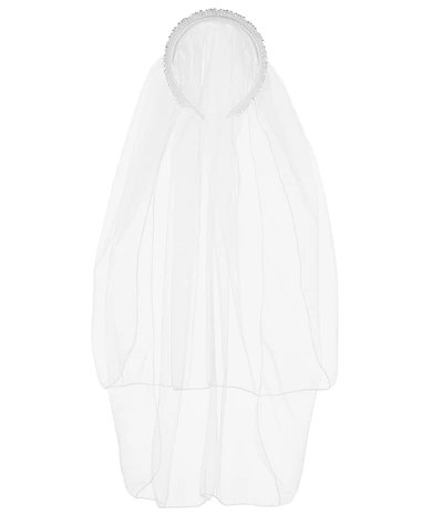 Bonnie Jean Big Girls Headband Veil