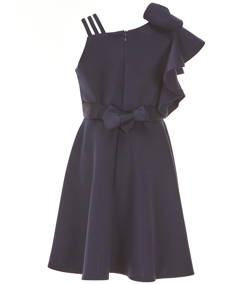 Bonnie Jean Big Girls One-Shoulder Fit & Flare Dress