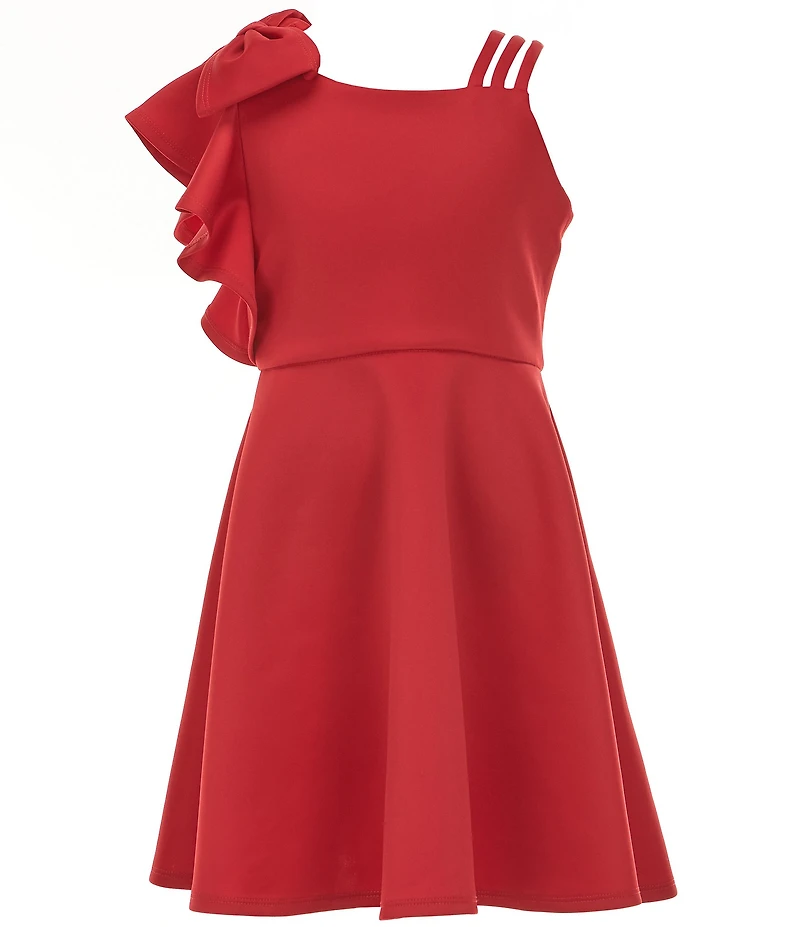 Bonnie Jean Big Girls One-Shoulder Fit & Flare Dress
