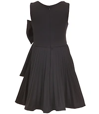 Bonnie Jean Big Girls Sleeveless Jeweled-Bow-Accented Fit-And-Flare Dress