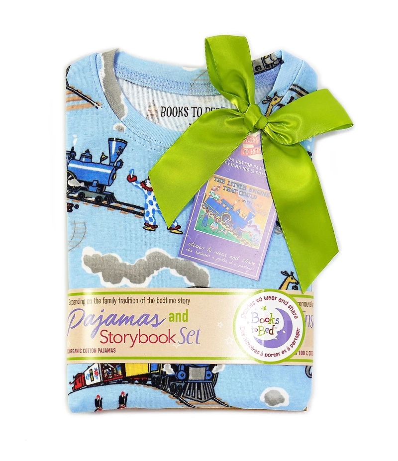 Books To Bed Little Boys The Little Engine That Could Two-Piece Pajamas & Book Set