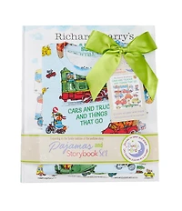 Books To Bed Little Boys Cars & Trucks & Things That Go Pajamas & Book Set