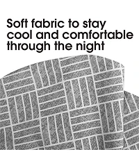 Boppy Cuddle Pregnancy Pillow - Gray Basket Weave