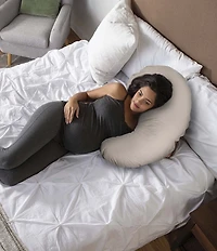 Boppy Cuddle Pregnancy Pillow with Organic Cotton Cover