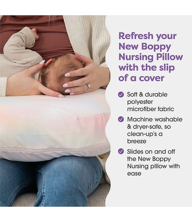 Boppy Rainbow Sherbert Nursing Pillow Cover