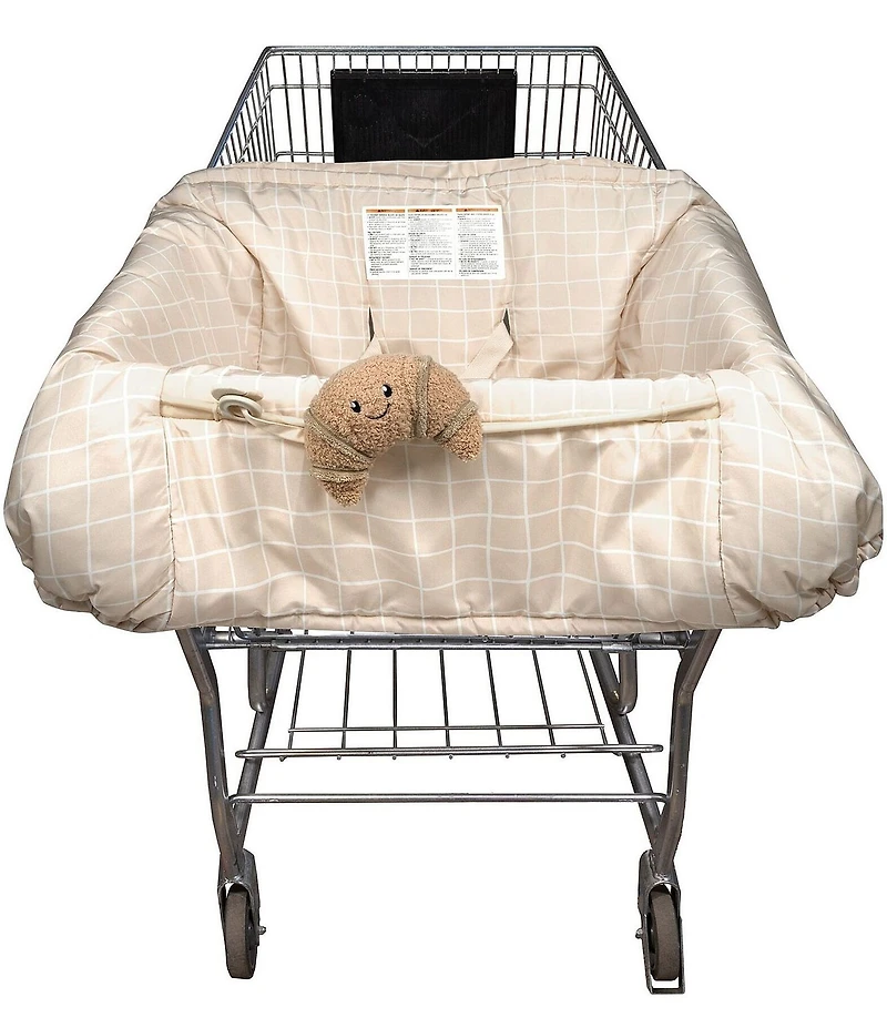 Boppy Shopping Cart Cover - Croissant