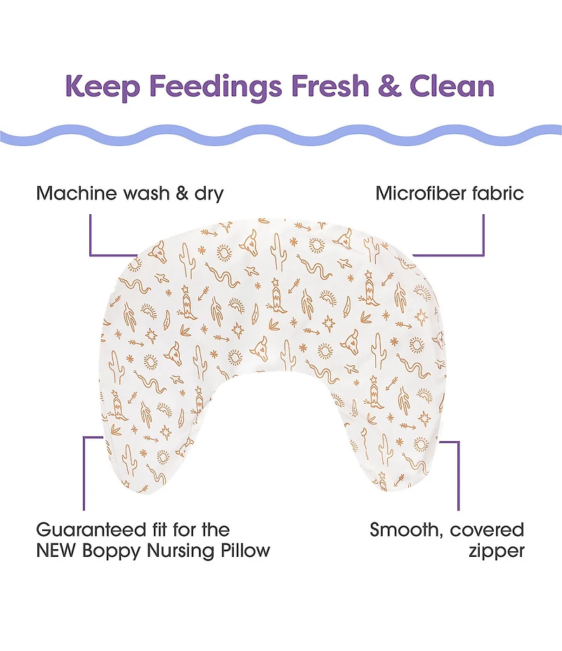 Boppy Tan Southwest Nursing Pillow Cover